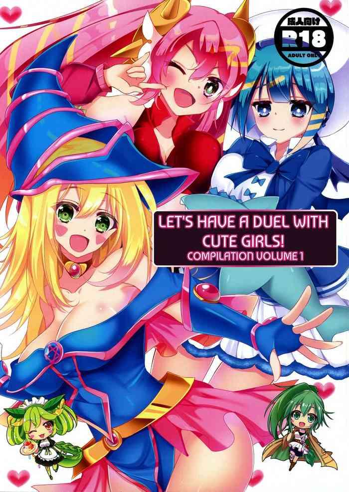 amanatsu mix natsumikan kawaii on nanoko tachi to duel shimasho soshuhen vol 1 let s have a duel with cute girls compilation vol 1 yu gi oh ocg bilingual jo to cover