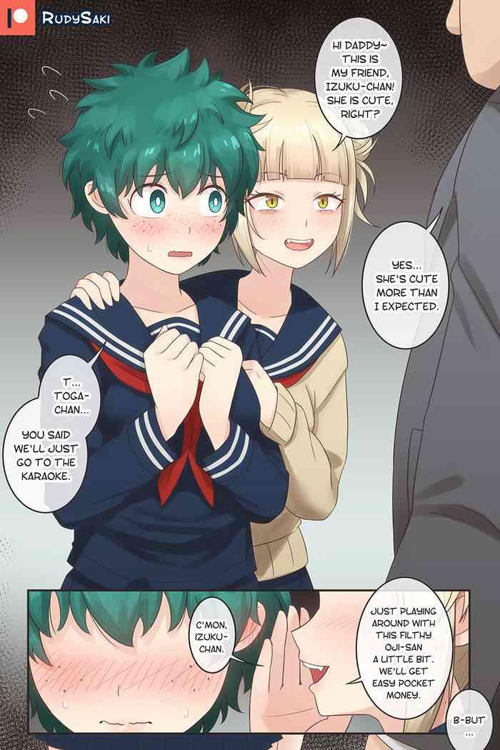 deku and toga cover